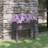 Graues Gartenhochbeet Zambila 70x31x70cm (Kiefer)