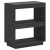 Graues Bücherregal Lucretu 60x35x71cm (Kiefer)