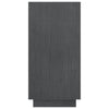 Graues Bücherregal Lucretu 80x35x71cm (Kiefer)