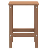 Ruskea adirondack puutarhapöytä Calena 38x38x46cm (hdpe)