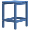 Vedensininen adirondack puutarhapöytä Calena 38x38x46cm (hdpe)
