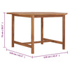Conatantin Gartentisch 110x110x75cm (Teak)