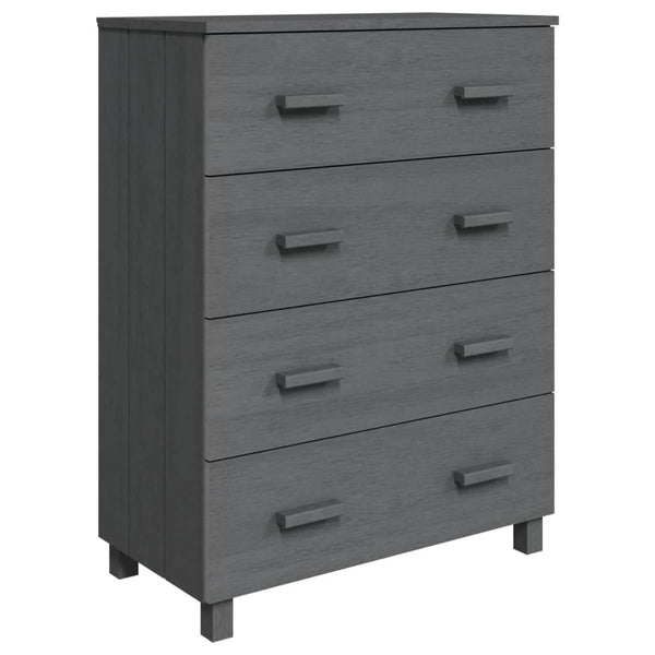 Harmaa sivupöytä hamar Mihaelina 79x40x103,5cm (mänty)