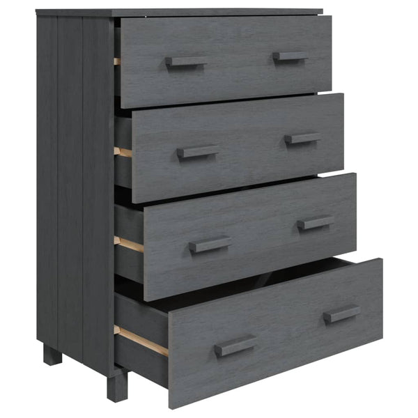 Harmaa sivupöytä hamar Mihaelina 79x40x103,5cm (mänty)