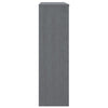 Tummanharmaa yläkaappi hamar Edward 90x30x100cm (mänty)