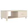 Honigbrauner Couchtisch Hamar Amuza 100x55x35cm (Kiefer)