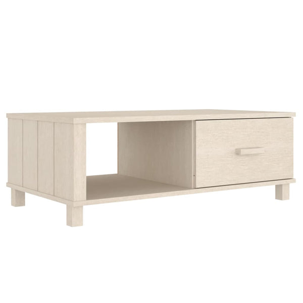 Honigbrauner Couchtisch Hamar Amuza 100x55x35cm (Kiefer)