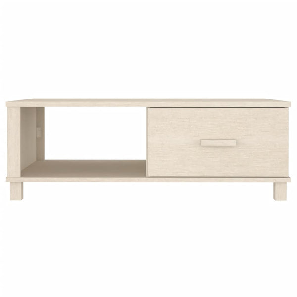 Honigbrauner Couchtisch Hamar Amuza 100x55x35cm (Kiefer)