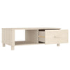 Honigbrauner Couchtisch Hamar Amuza 100x55x35cm (Kiefer)