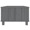 Dunkelgrauer Couchtisch hamar Amuza 100x55x35cm (Kiefer)