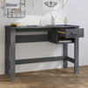 Dunkelgrauer Tisch Hamar Gligori 110x40x75cm (Kiefer)