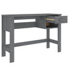 Dunkelgrauer Tisch Hamar Gligori 110x40x75cm (Kiefer)