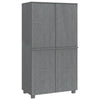 Dunkelgrauer Kleiderschrank hamar Dakota 89x50x180cm (Kiefer)