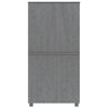 Dunkelgrauer Kleiderschrank hamar Dakota 89x50x180cm (Kiefer)