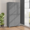 Dunkelgrauer Kleiderschrank hamar Dakota 89x50x180cm (Kiefer)