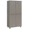 Hellgrauer Kleiderschrank Hamar Dakota 89x50x180cm (Kiefer)