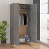 Hellgrauer Kleiderschrank Hamar Dakota 89x50x180cm (Kiefer)