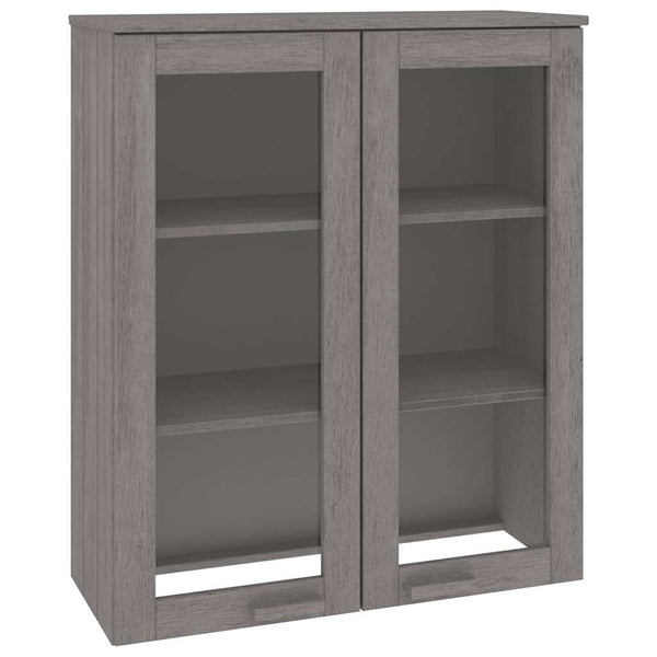 Hellgrauer Hängeschrank hamar Plummer 85x35x100cm (Kiefer)