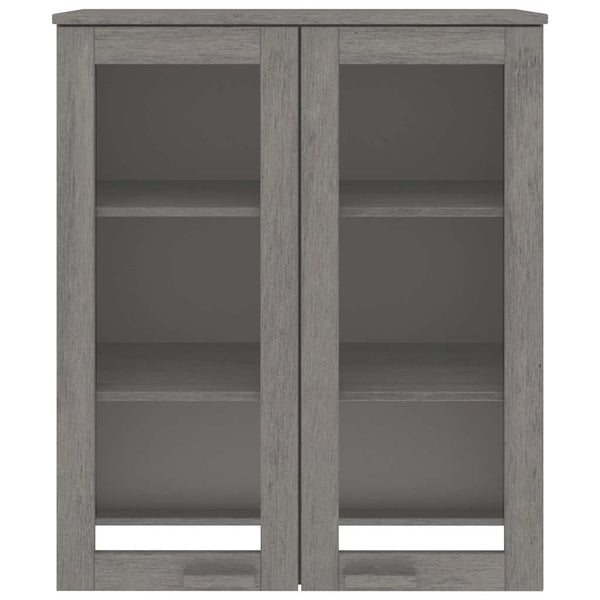 Hellgrauer Hängeschrank hamar Plummer 85x35x100cm (Kiefer)