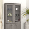 Hellgrauer Hängeschrank hamar Plummer 85x35x100cm (Kiefer)