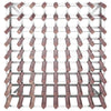 Braunes Weinflaschenregal Axania für 72 Flaschen (Kiefer)