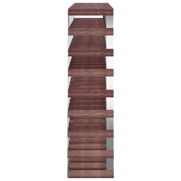 Braunes Weinflaschenregal Axania für 72 Flaschen (Kiefer)