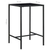 Garten-Barset Farmatech (3-teilig, mit Kissen, Polyrattan), schwarz