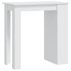 Weißer Bartisch mit Gestell Deanca 102x50x103,5cm (Holz)