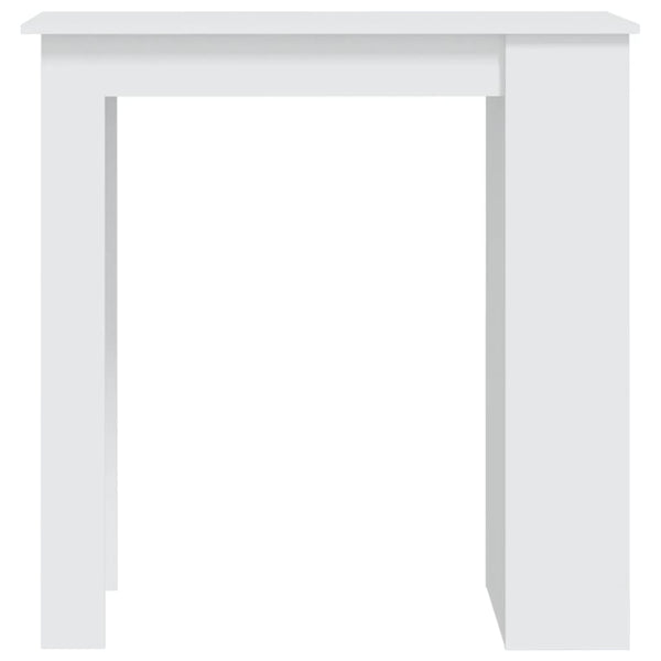 Weißer Bartisch mit Gestell Deanca 102x50x103,5cm (Holz)