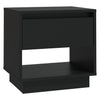 Schwarze Nachttische Podar 45x34x44cm (2 Stk. Spanplatte)