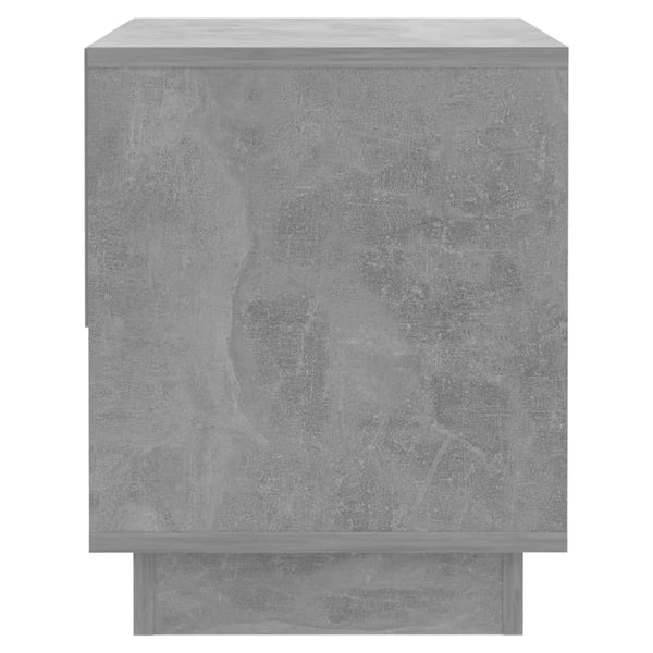 Betongraue Nachttische Podar 45x34x44cm (2er Set aus Holz)