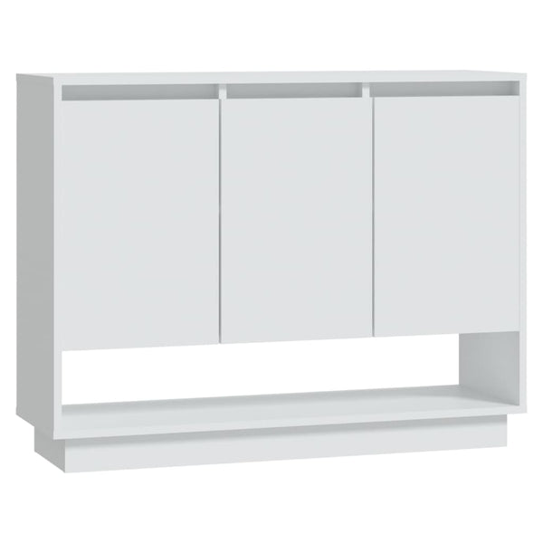 Weißes Sideboard Boie 97x31x75cm (Holz)