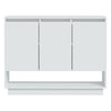 Weißes Sideboard Boie 97x31x75cm (Holz)