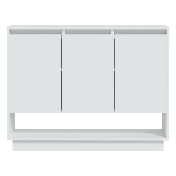 Weißes Sideboard Boie 97x31x75cm (Holz)
