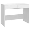Weißer Schreibtisch Claudius 101x50x76,5cm (Spanplatte)