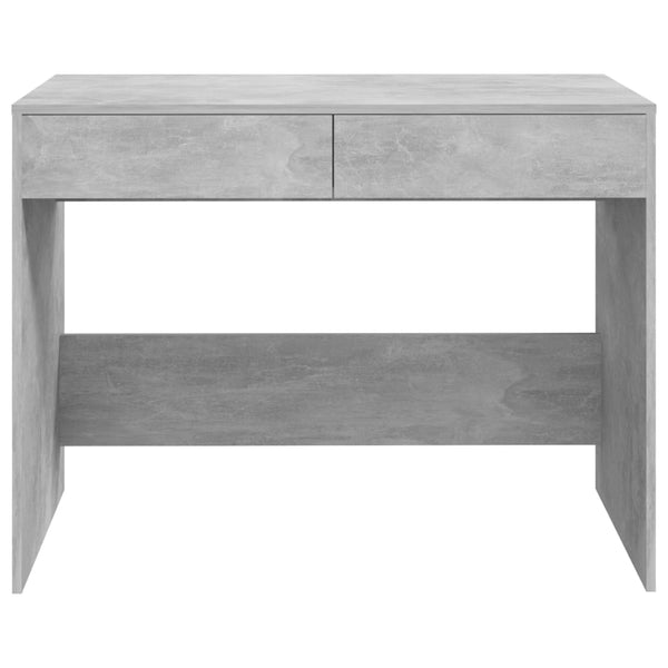 Betongrauer Schreibtisch Claudius 101x50x76,5cm (Holz)