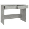 Betongrauer Schreibtisch Claudius 101x50x76,5cm (Holz)