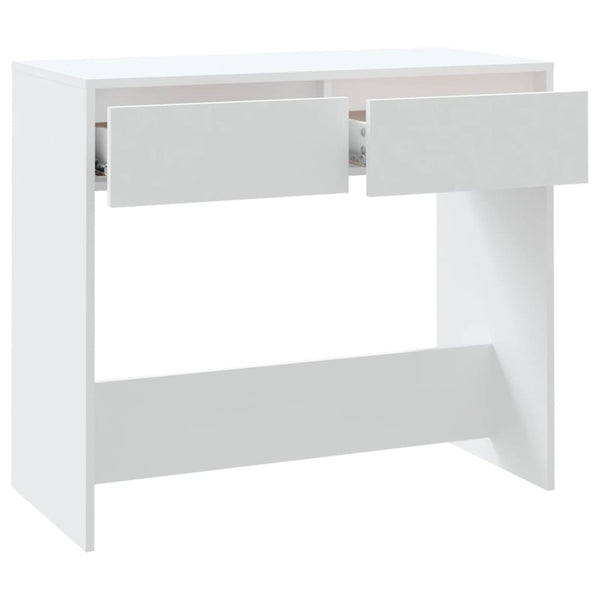 Valkoinen konsolipöytä Gastel 89x41x76,5cm (teräs)