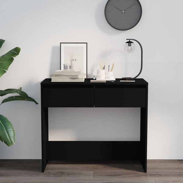 Schwarzer Konsolentisch Gastel 89x41x76,5cm (Stahl)