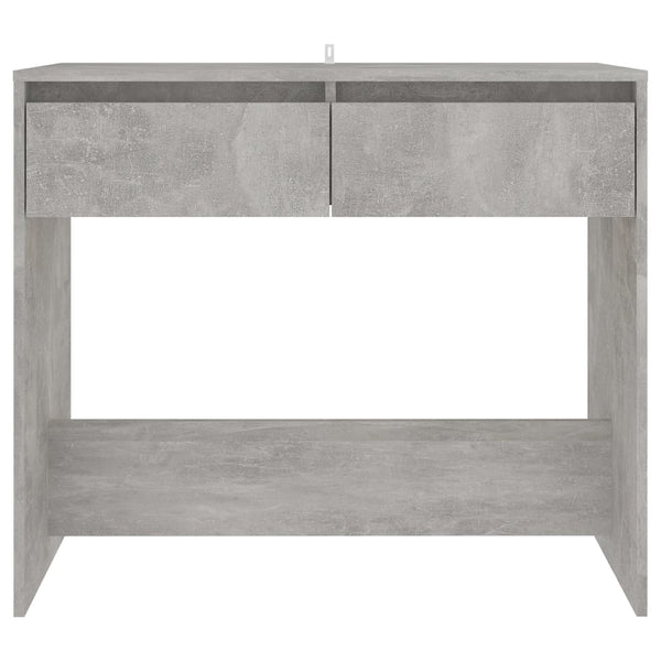 Betongrauer Konsolentisch Gastel 89x41x76,5cm (Holz)