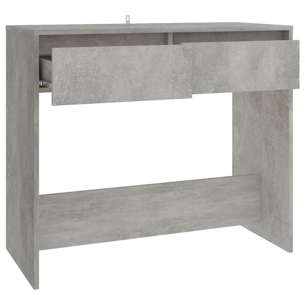 Betongrauer Konsolentisch Gastel 89x41x76,5cm (Holz)