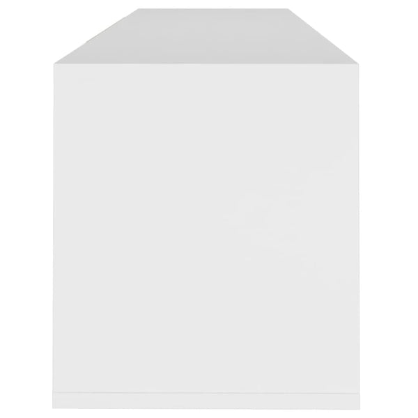 Valkoinen tv-taso Vevere 120x30x40,5cm (lastulevy)