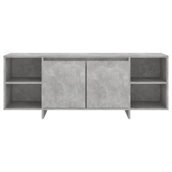 TV-Schrank Eluzie 130x35x50cm betongrau (Spanplatte)