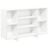 Weißes Sideboard Stroici 120x30x75cm (Holz)