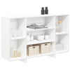 Weißes Sideboard Stroici 120x30x75cm (Holz)