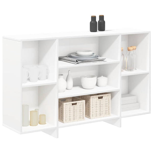 Weißes Sideboard Stroici 120x30x75cm (Holz)