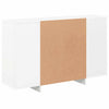 Weißes Sideboard Stroici 120x30x75cm (Holz)