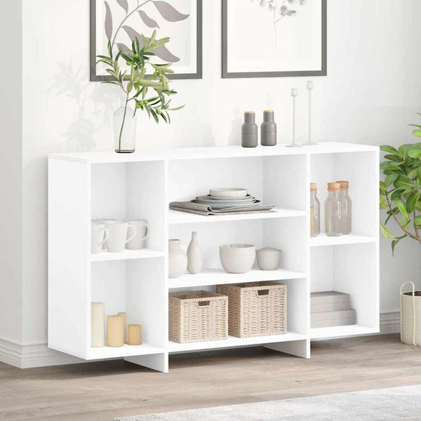Weißes Sideboard Stroici 120x30x75cm (Holz)