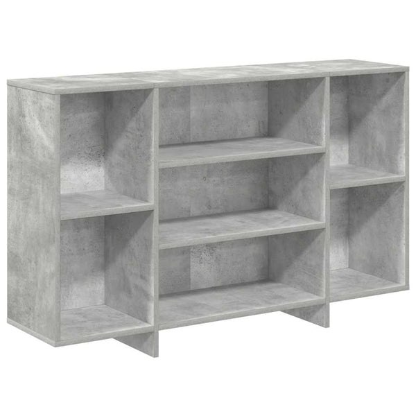 Betongraue Kommode Stroici 120x30x75cm (Holz)