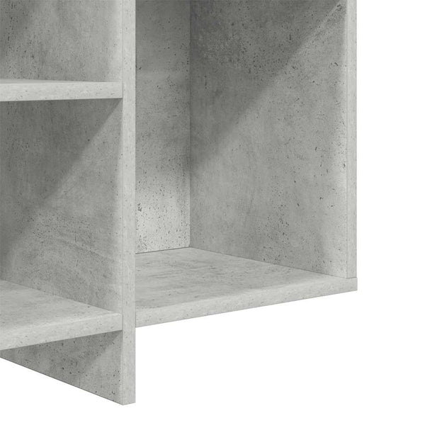 Betongraue Kommode Stroici 120x30x75cm (Holz)